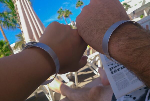 all-inclusive wristband at resort